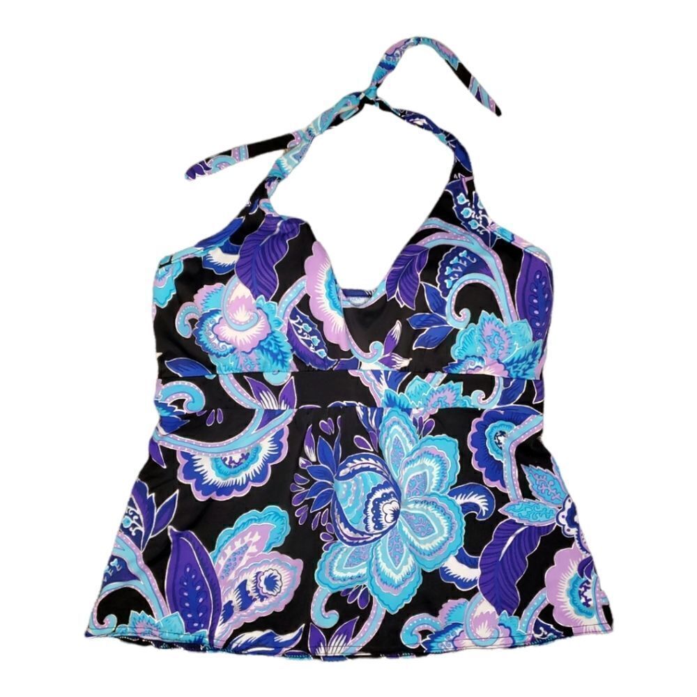 Venus Floral Tankini Plus Size 14